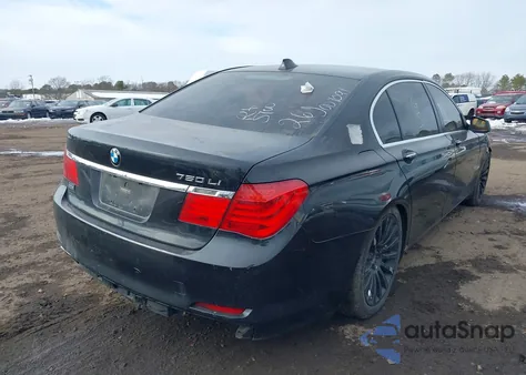 2012 BMW 750Li xDrive from USA, damaged, VIN WBAKC8C5XCC437848